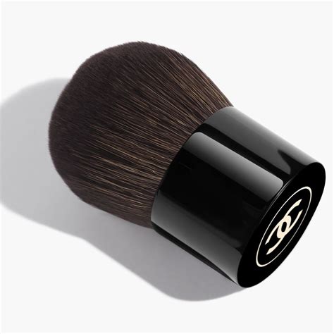 precision powder brush by chanel|Chanel oversize kabuki brush.